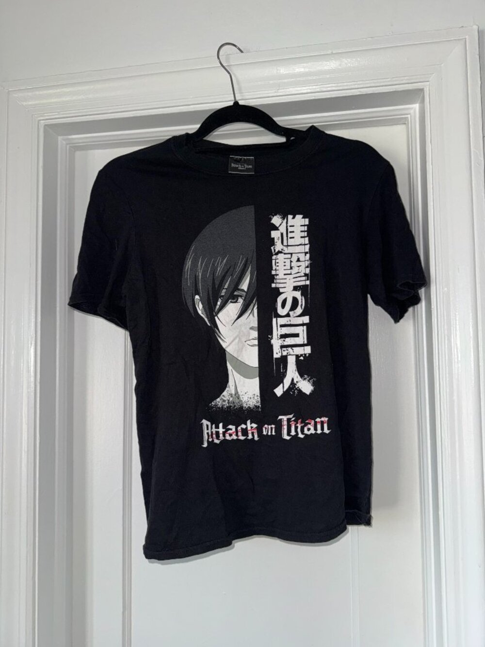 Attack on Titan Final Season Black Graphic T-Shirt Estimated S